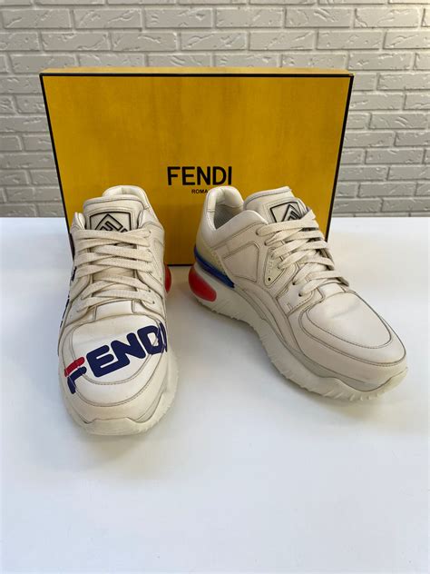 fake fendi fila|fila x fendi sneakers.